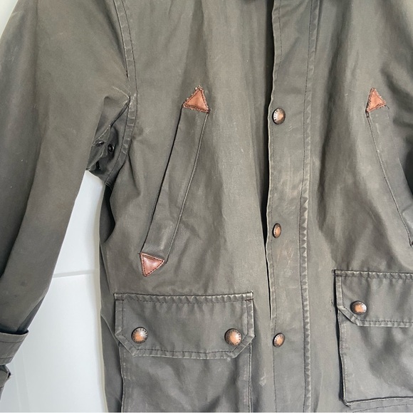 Polo by Ralph Lauren Green w/Plaid lining & Corduroy collar Jacket - Size 6 - Picture 12 of 14